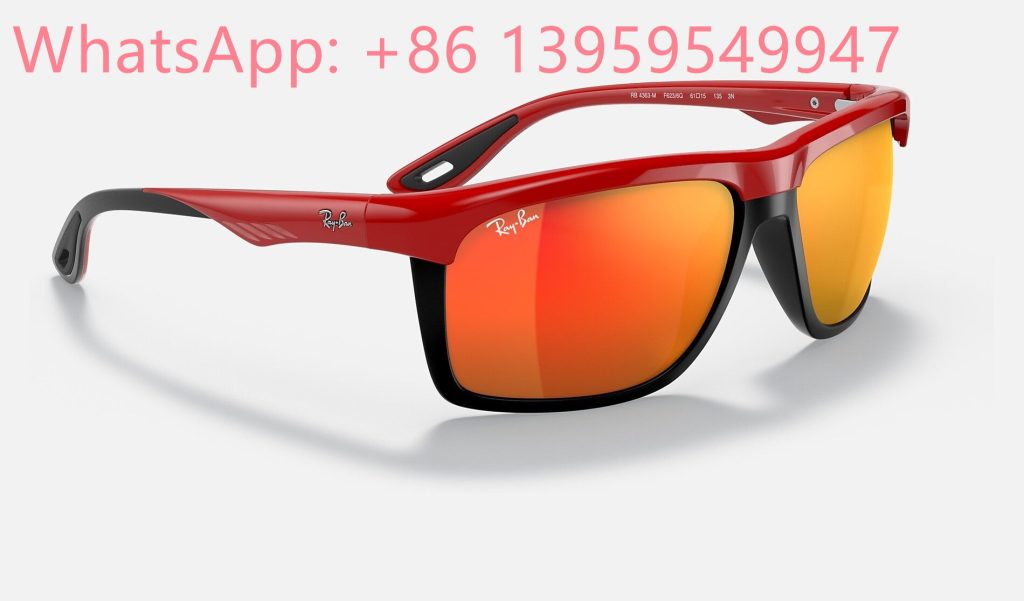 Ray-Ban RB4363 Sunglasses
Ray Ban Scuderia Ferrari Collection RB4363 Sunglasses Gray Mirror Black With Red